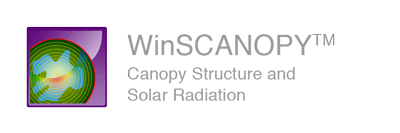 canopy analysis, solar radiation